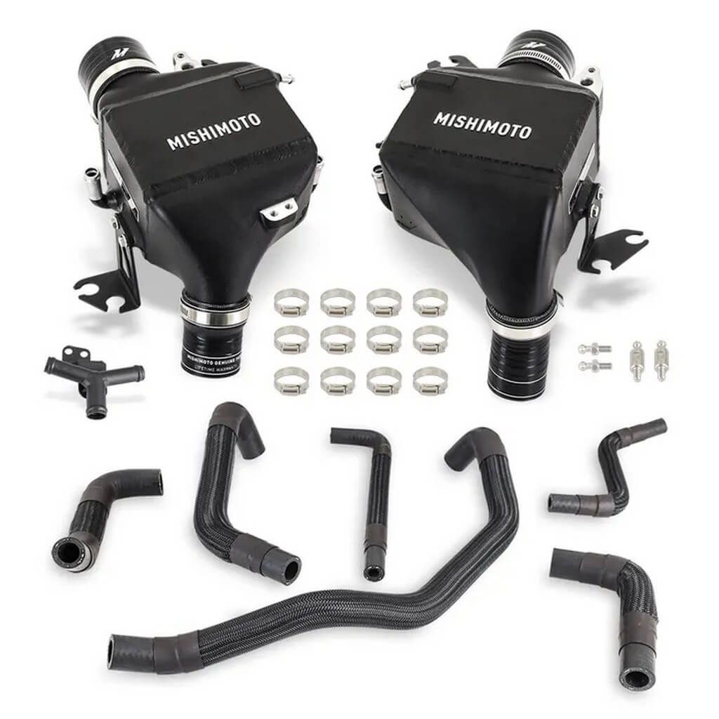 MISHIMOTO MMINT-Q50-16 Високопродуктивні водяні інтеркулери для INFINITI Q50 / Q60 3.0T 2016-2024 Photo-0 