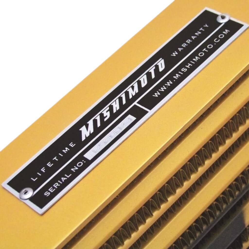 MISHIMOTO MMINT-UMG Універсальний інтеркулер M-Line Eat Sleep Race Edition, золотий Photo-4 