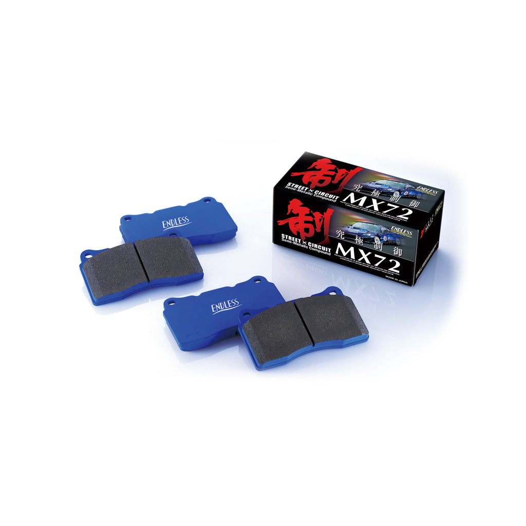 ENDLESS EP291MX72 Гальмівні колодки задні для SUBARU STI/MITSUBISHI EVO/NISSAN 350Z/GT-R R33/R34 Photo-0 