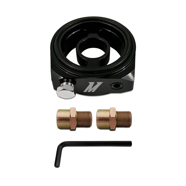 MISHIMOTO MMOP-TPS Проставка масляного фільтра з трьома роз&#39;ємами 1/8 NPT Photo-0 