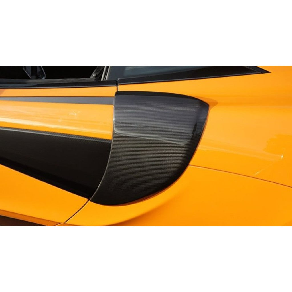 NOVITEC C6 570 18 Накладка бічного повітрозабірника, видимий карбон для MCLAREN 570 Spider/GT Photo-1 
