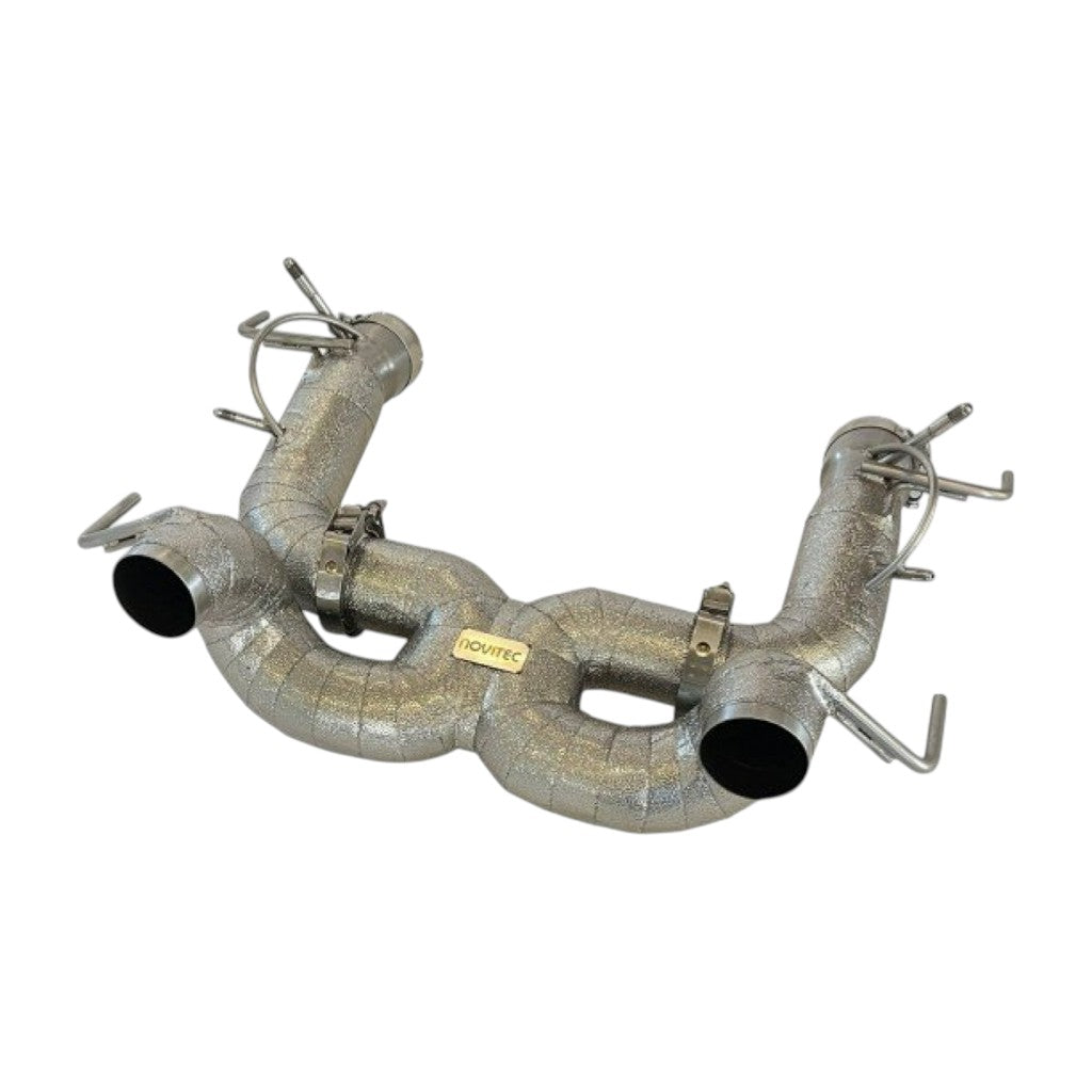 NOVITEC F1 090 10 Вихлопна система Race без регулювання заслінок, нержавіюча сталь для FERRARI SF90 XX / SF90 2019- Photo-0 