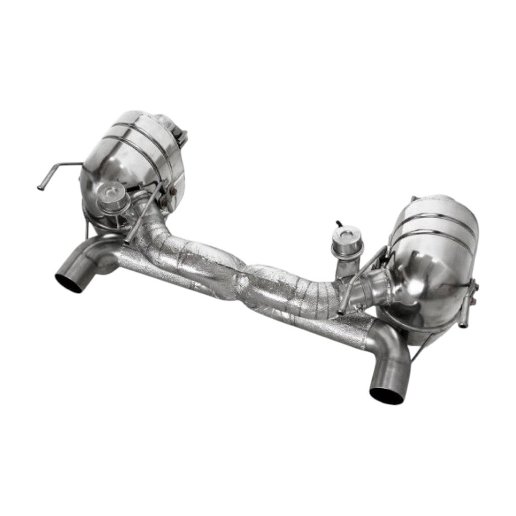 NOVITEC F1 458 66 Вихлопна система з регулюванням заслінок, нержавіюча сталь для FERRARI 458 Speciale 2013-2015 Photo-0 