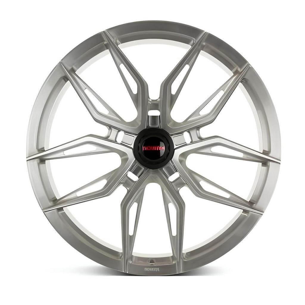 NOVITEC F4 666 26 Комплект дисків та шин NF11 ковані, імітація центрального замку, прозорий колір, шліфовані для FERRARI Purosangue 2022- Photo-0 
