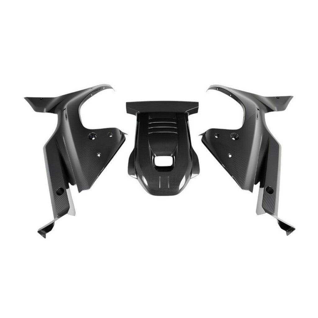 NOVITEC F6 012 45 Кришка моторного відсіку (оригінальний вигляд), видимий карбон для FERRARI 12Cilindri 2024– Photo-0 