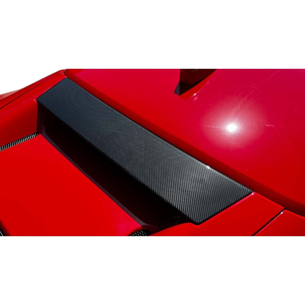 NOVITEC F6 090 39 Спойлер на дах, видимий карбон для FERRARI SF90 Stradale 2019- Photo-1 