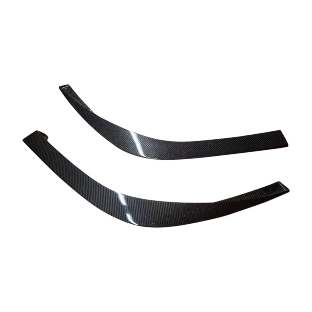 NOVITEC F6 444 31 Накладка переднього спойлера, видимий карбон для FERRARI F8 2019- Photo-0 