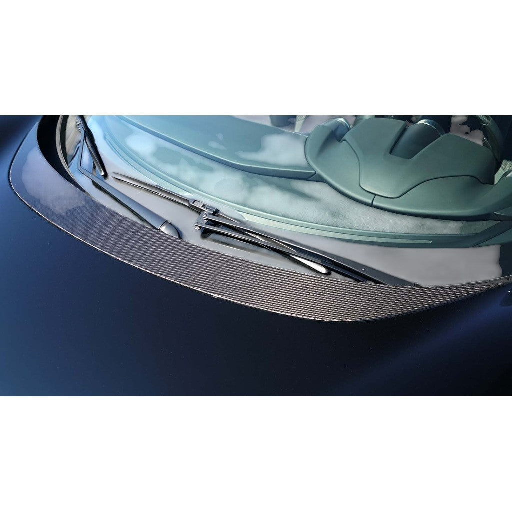 NOVITEC F6 444 53 Накладка на кришку багажника, видимий карбон для FERRARI F8 2019- Photo-1 