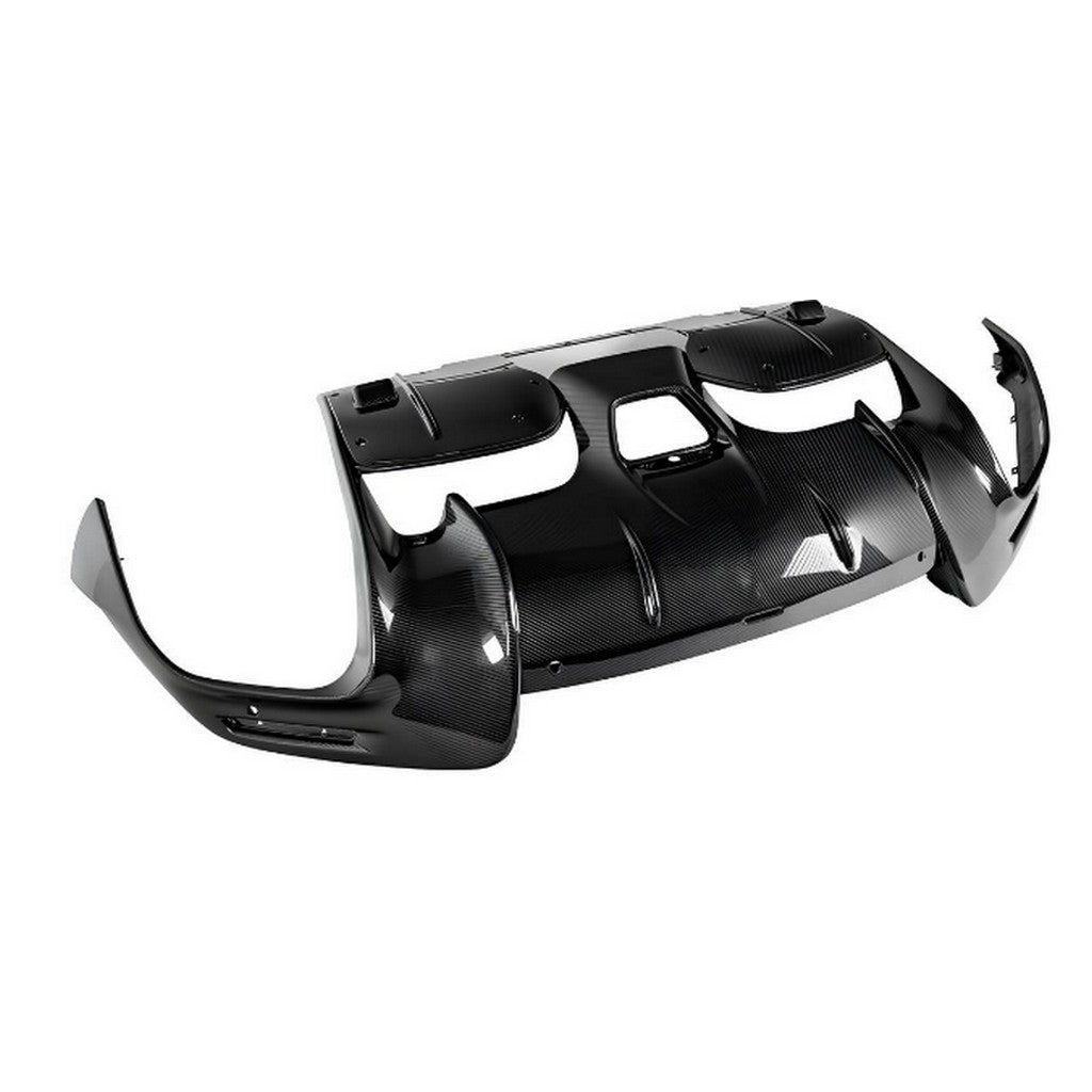 NOVITEC F6 666 54 Дифузор (оригінальний вигляд), видимий карбон для FERRARI Purosangue 2022– Photo-0 