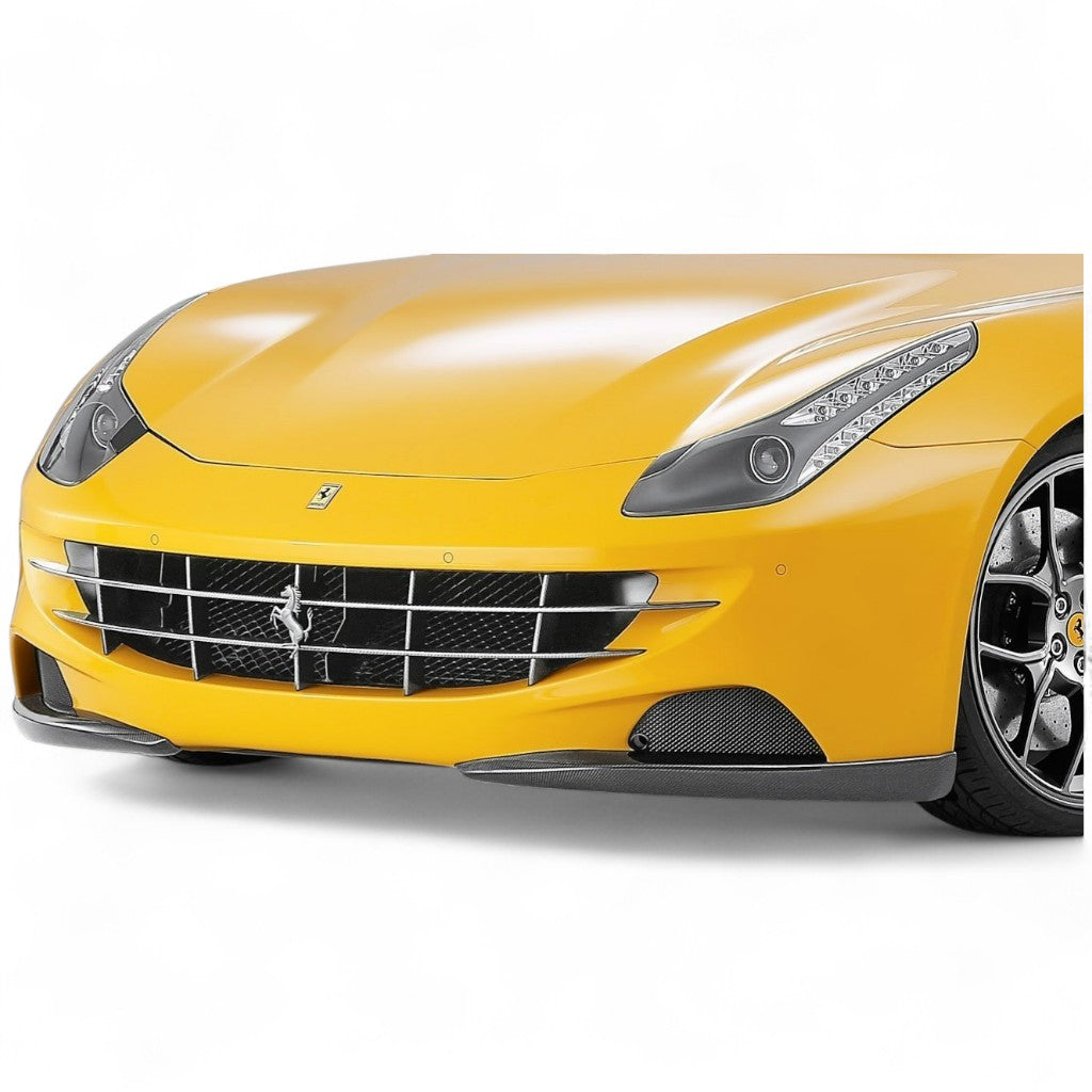 NOVITEC F6 777 21 Накладка переднього спойлера, видимий карбон для FERRARI FF 2011-2016 Photo-1 