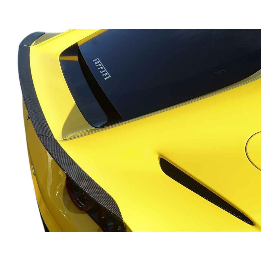 NOVITEC F6 812 26 Накладка заднього спойлера, видимий карбон для FERRARI 812 Superfast 2017-2024 Photo-1 