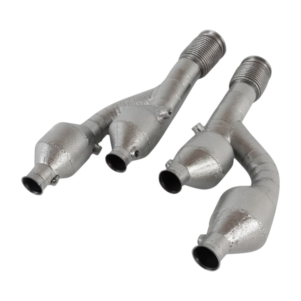 NOVITEC L1 444 33 Спортивні металеві каталізатори, позолочені, 2 шт для LAMBORGHINI Revuelto 2023- Photo-0 