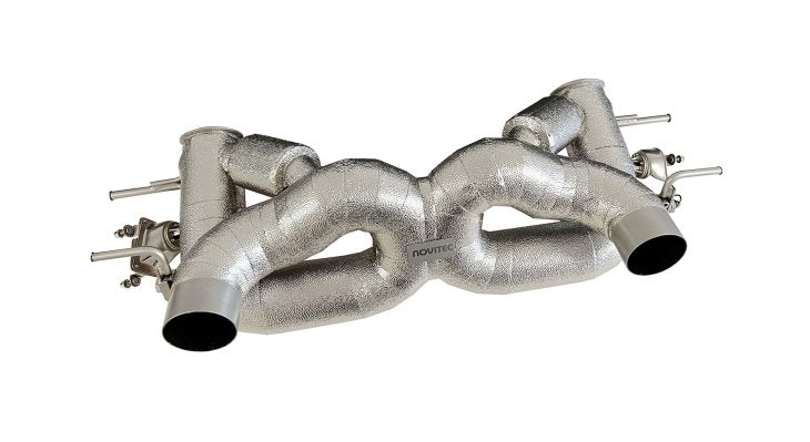 NOVITEC M1 004 26 Вихлопна система (Версія INCONEL в комплекті з термозахистом) для MASERATI MC20 Photo-0 