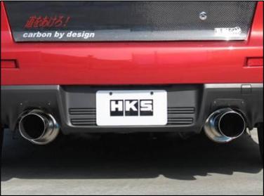 HKS 31008-BM001 Вихлопна система HiPower 409 для MITSUBISHI EVO X Photo-1 