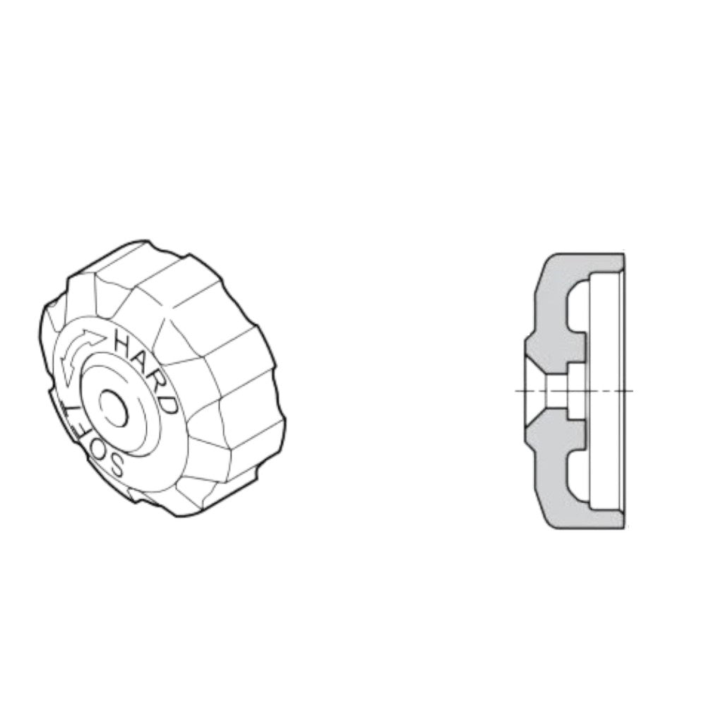 OHLINS 24633-01 Ручка керування (H=15мм, D=31мм) Photo-0 