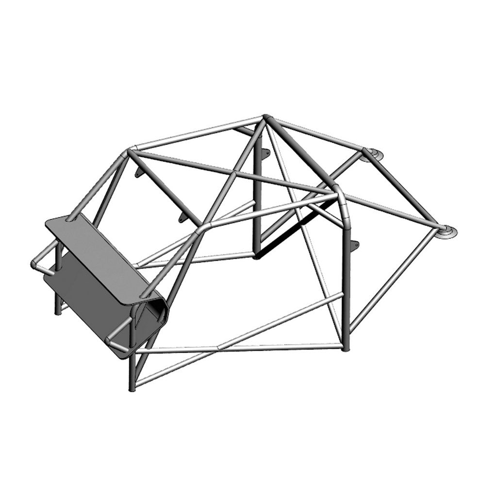 OMP AB0-0106-235AW Каркас безпеки для MITSUBISHI Lancer EVO 7 / 8 / 8 MR 2001-2004 Photo-0 