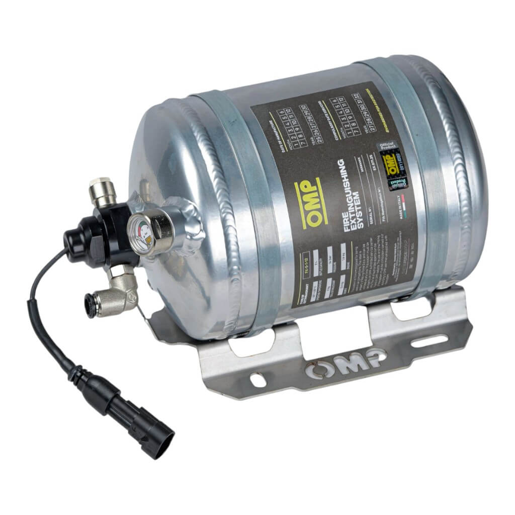 OMP CE0-SAL6-A01 Система пожежогасіння CESAL 6, електрична, для легкового авто, алюміній (2кг) Photo-0 