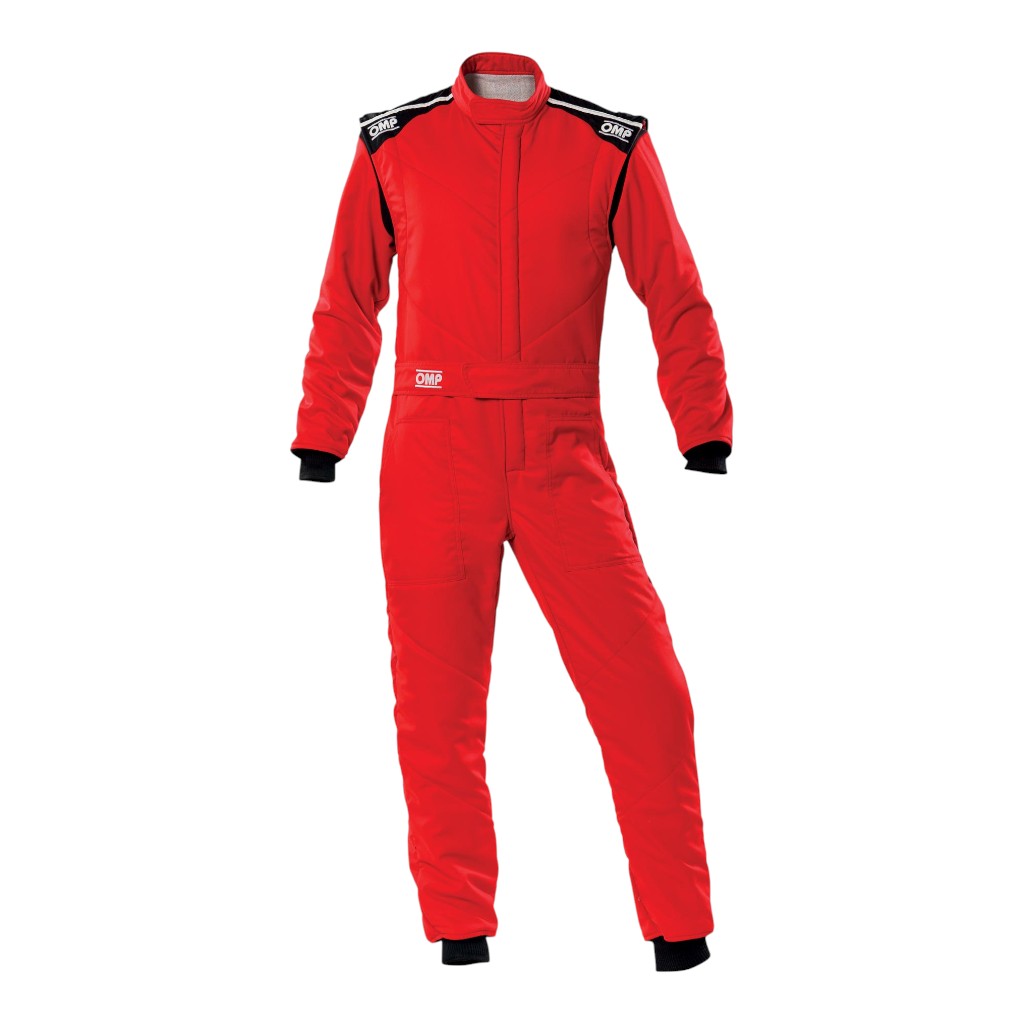 OMP IA0-1828-E01-061-58 Костюм для автоспорту First-S MY2020, FIA 8856-2018, Червоний, Розмір 58 Photo-0 