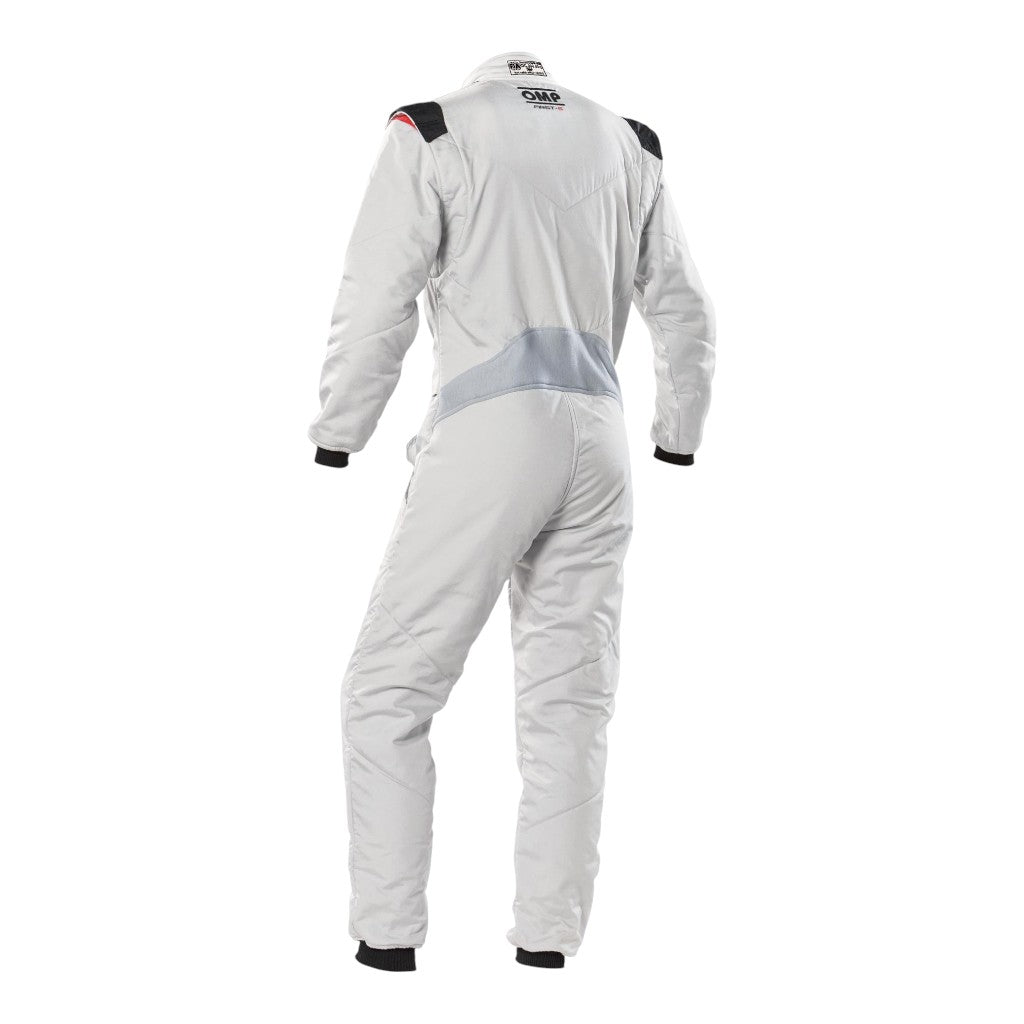 OMP IA0-1828-E01-083-60 Костюм для автоспорту First-S MY2020, FIA 8856-2018, Сріблястий, Розмір 60 Photo-1 