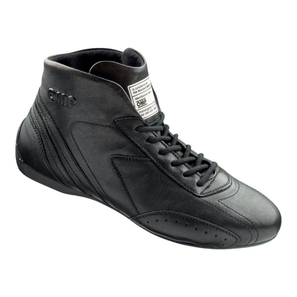 OMP IC0-0784-B01-079-39 Черевики для автоспорту Carrera Low MY2021, FIA 8856-2018, Чорний, Розмір 39 Photo-0 