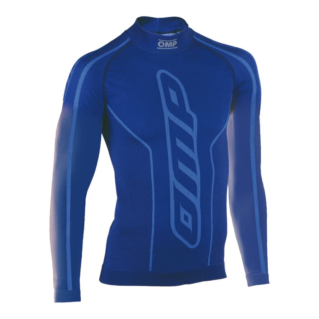 OMP KE0-3029-A01-041-XLXXL Нижня білизна для картингу (лонгслів) KS Top Long, Синій, Розмір XL/2XL Photo-0 