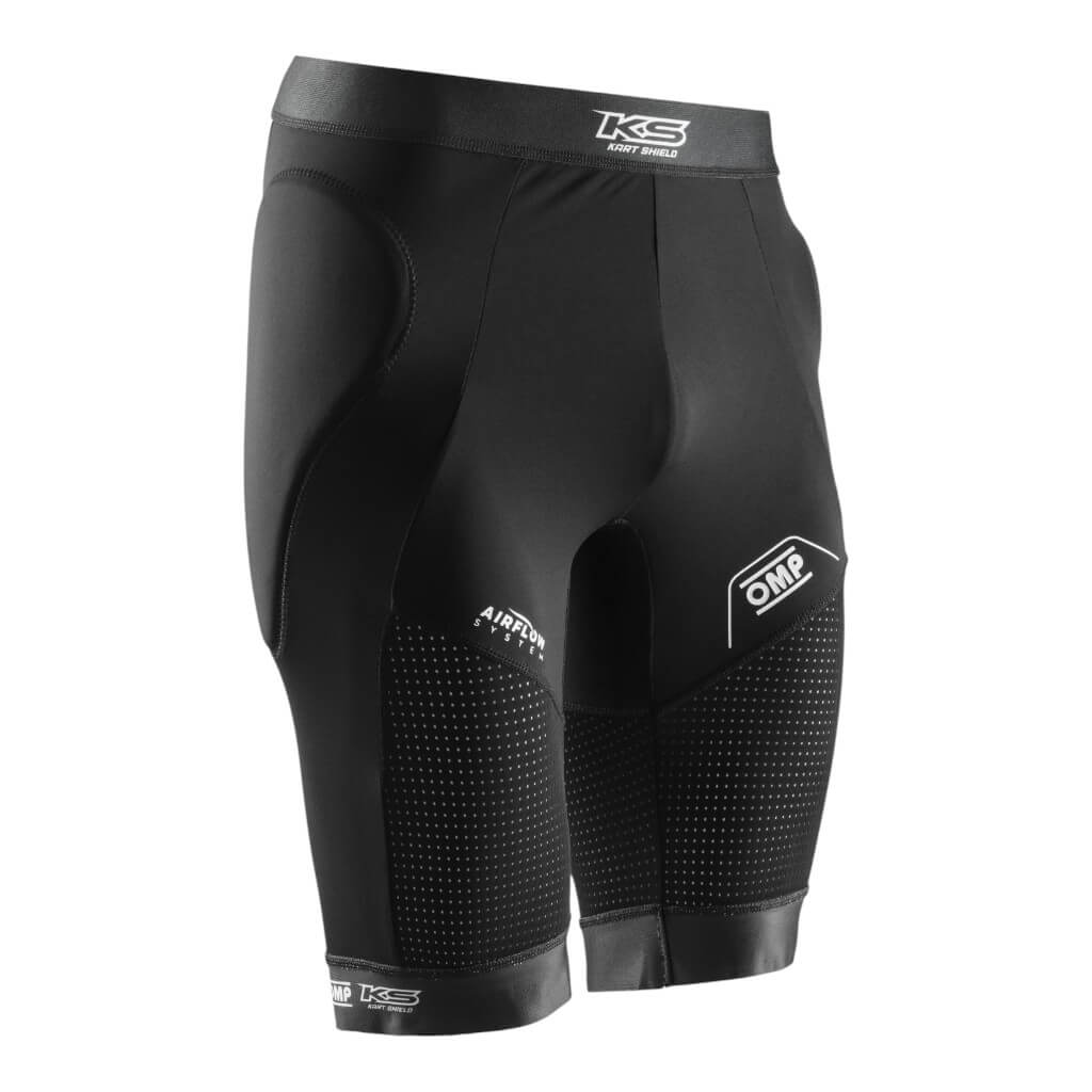 OMP KK0-4013-071-XXL Ущільнені шорти для картингу, Чорний, Розмір 2XL Photo-0 