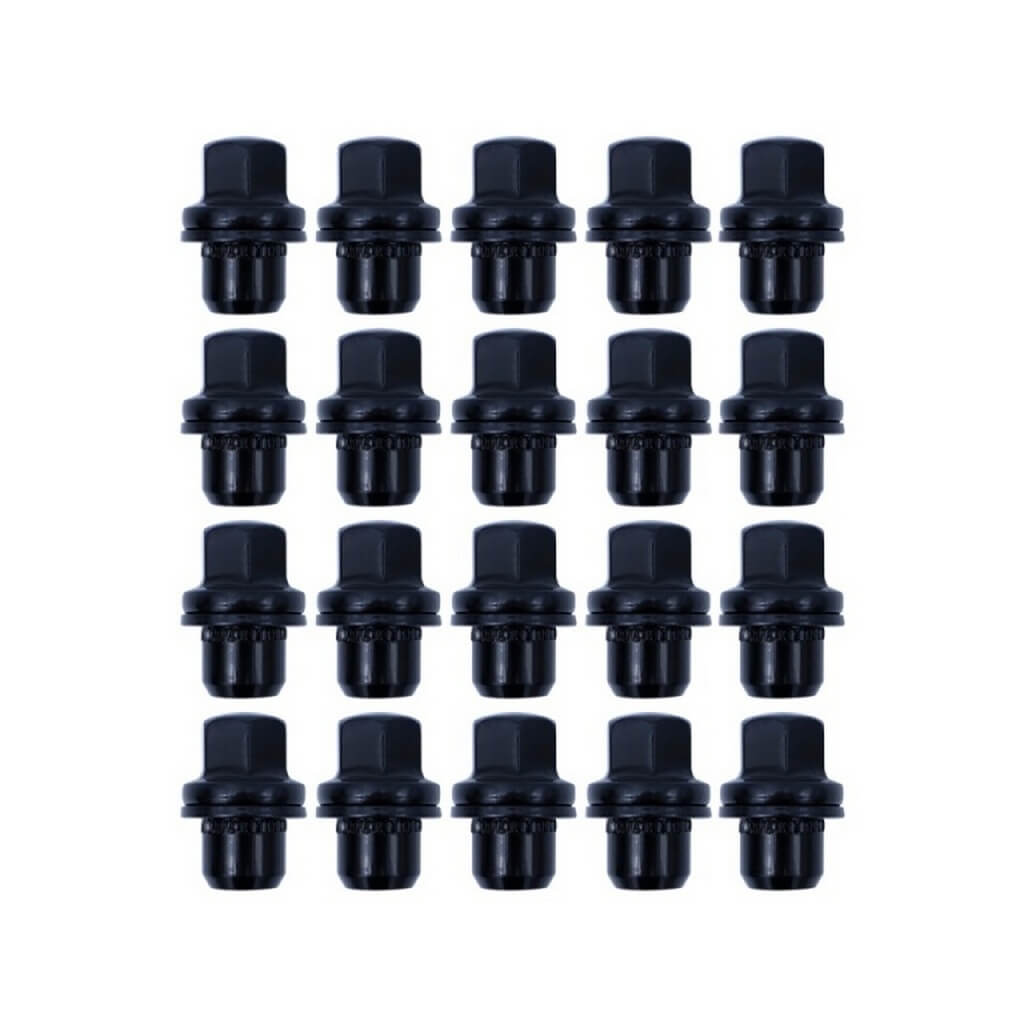 OMP OMPS09481201 Колісна гайка з плоскою шайбою M12 x 1.50, чорний, 24 шт Photo-0 