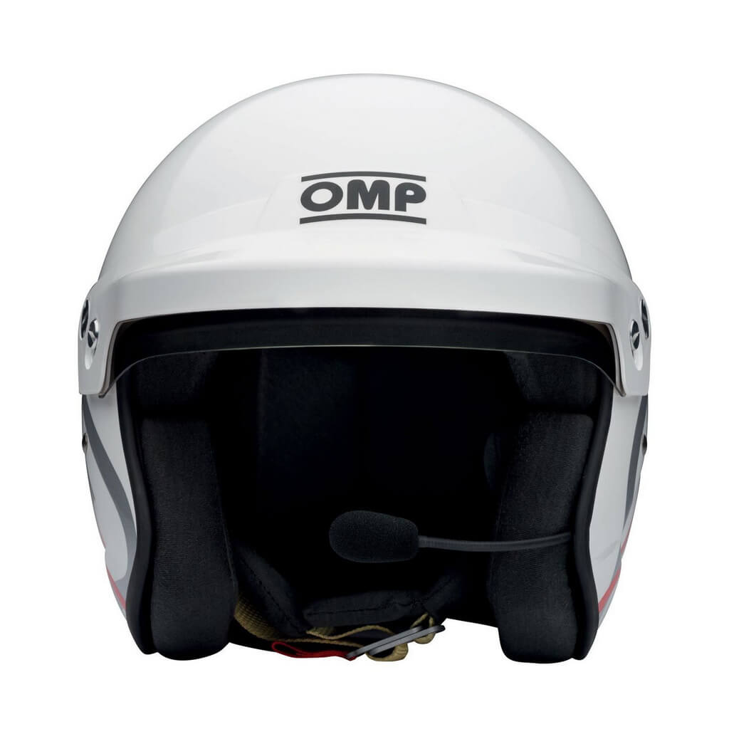 OMP SC0-0796-A01-020-XL (SC796020XL) Шолом для автоспорту відкритий J-R, FIA 8859-2015, білий розмір XL (61-62) Photo-1 
