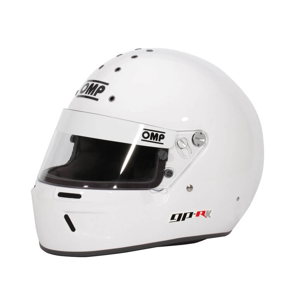 OMP SC0-0799-B02-020-XXS Закритий шолом для картингу GP-R Snell-K 2020, Білий, Розмір XXS Photo-0 