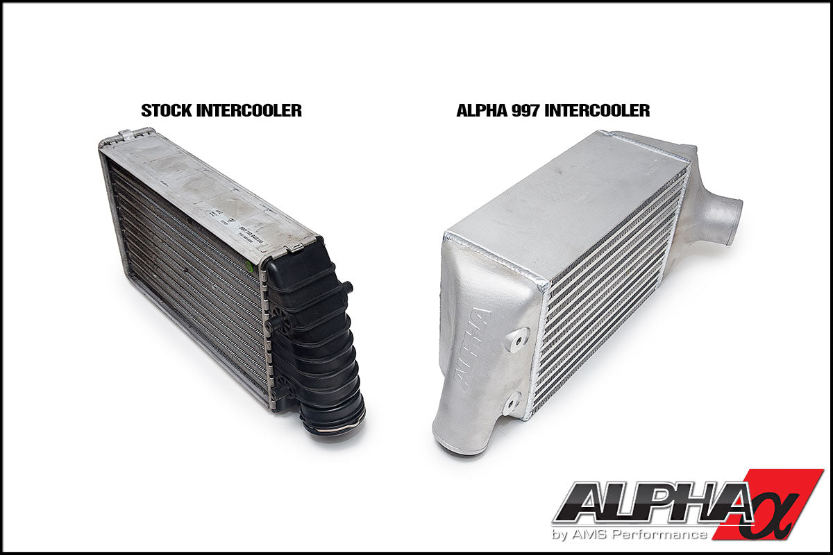 AMS ALP.09.09.0002-2 Інтеркулери Alpha9 для PORSCHE 997.2 Turbo (Y-pipe, направляючі і адаптори) Photo-2 