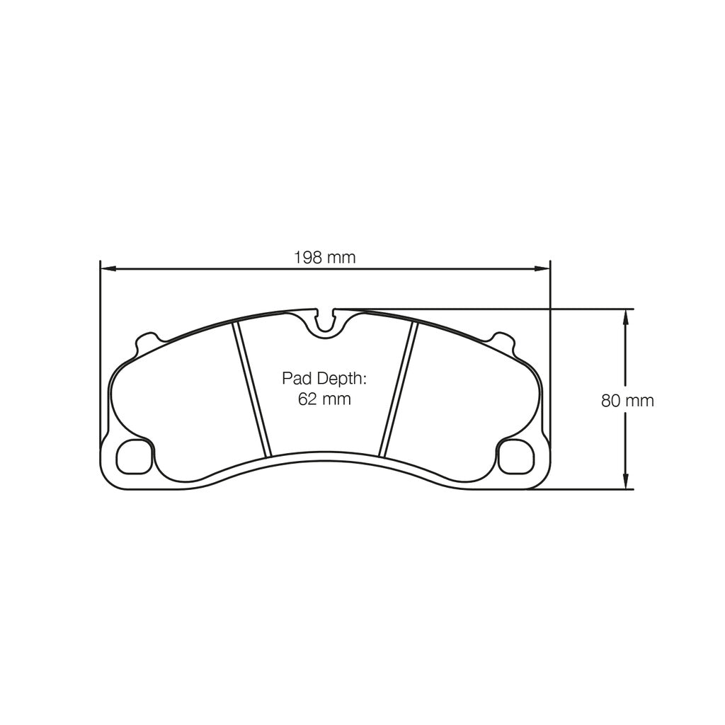 PAGID 4924-RSL1 Передні гальмівні колодки для PORSCHE 911 GT3 / GT3RS (991) / GT3 / Turbo (992) Iron Brakes Photo-1 