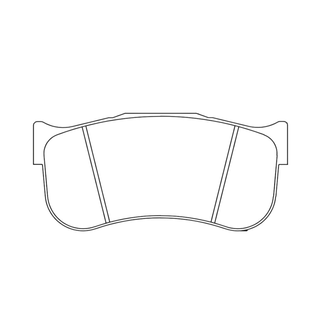 PAGID 8100-M2C Передні гальмівні колодки для TOYOTA GR Supra GT4 / BMW M2 CS Racing / M8 GTE Photo-0 