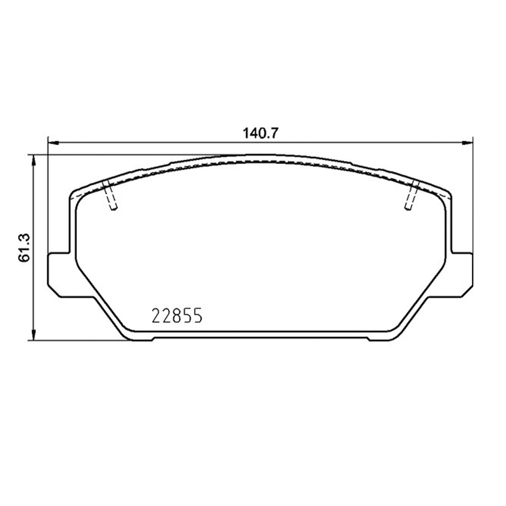 PAGID T8229SP2001 Передні гальмівні колодки STREET+ для HYUNDAI i30 / Kona / Veloster 2017- Photo-2 