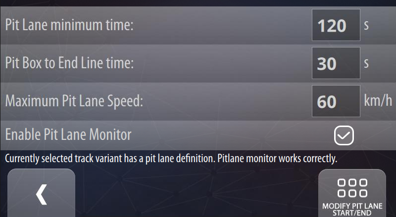 RN VISION P-LITE-MOD-PIT Режим RN LITE Pit Lane Monitor Mode Photo-0 