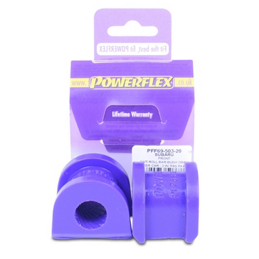 POWERFLEX PFF69-503-20 Комплект втулок переднього стабілізатора 20мм, 2 шт для SUBARU Impreza (GR / GH) / WRX STi 2007-2014 Photo-0 
