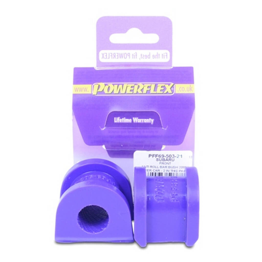 POWERFLEX PFF69-503-21 Комплект втулок переднього стабілізатора 21мм, 2 шт для SUBARU Impreza (GR / GH) / WRX STi 2007-2014 Photo-0 