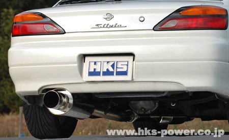 HKS 31019-AN017 Вихлопна система SS Hiper Muffler для NISSAN SILVIA S15 SR20DET Photo-0 