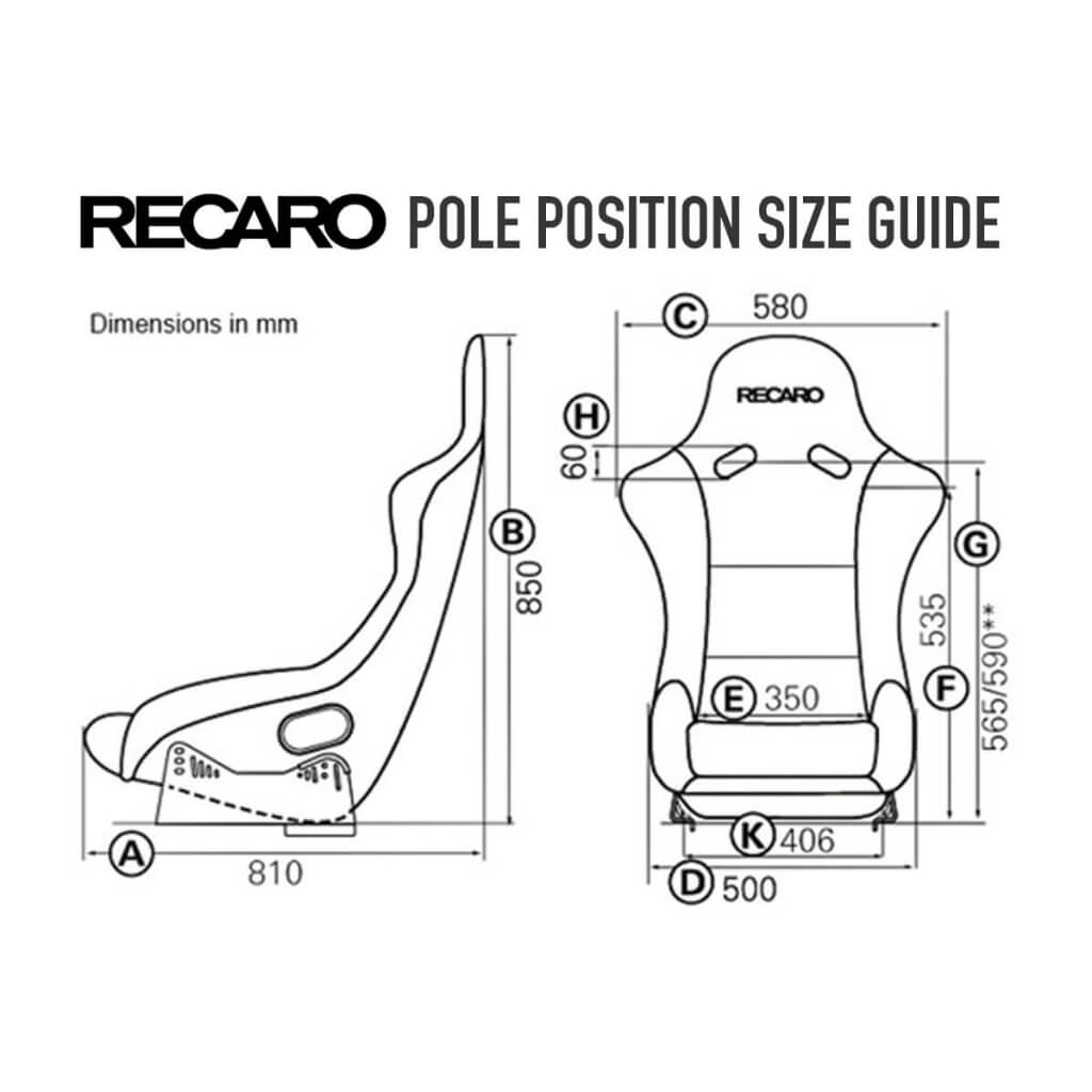 RECARO 070.77.0184A Крісло Pole Position (ABE) Чорний велюр Photo-1 