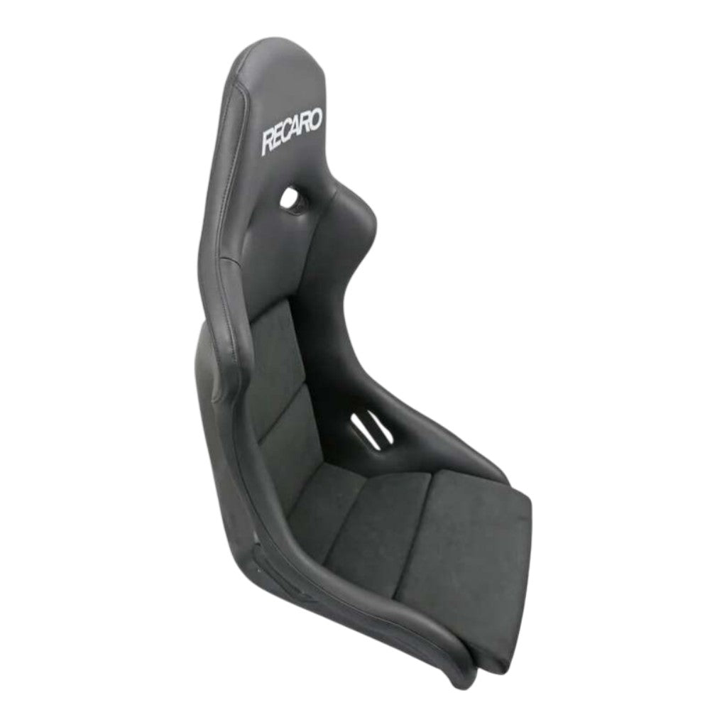 RECARO 070.77.0885 Крісло Pole Position (ABE), Чорний замінник шкіри / Dinamica Чорна Photo-4 