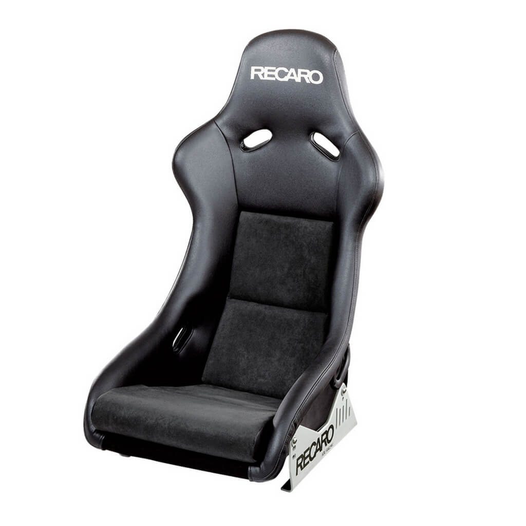 RECARO 070.77.0885 Крісло Pole Position (ABE) Чорний замінник шкіри / Чорна Dinamica Photo-0 