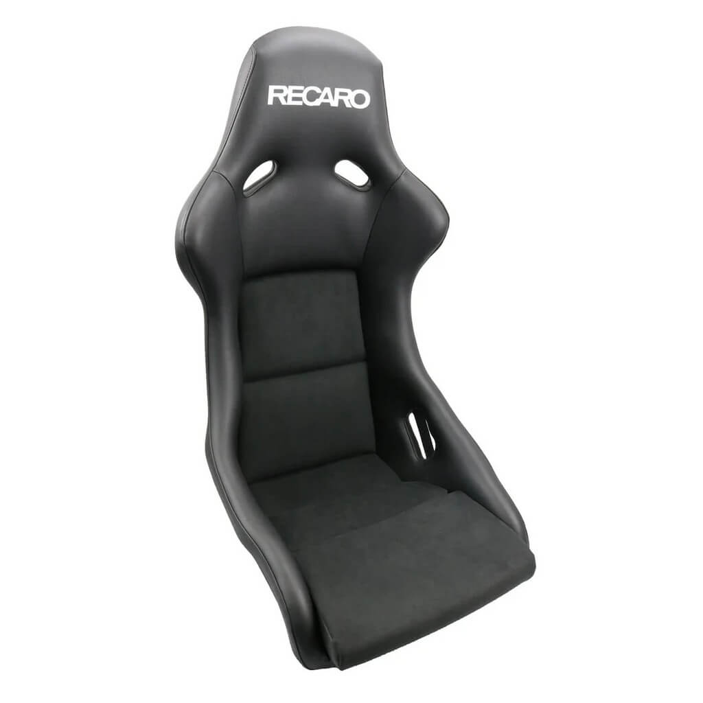 RECARO 070.77.0885 Крісло Pole Position (ABE) Чорний замінник шкіри / Чорна Dinamica Photo-3 