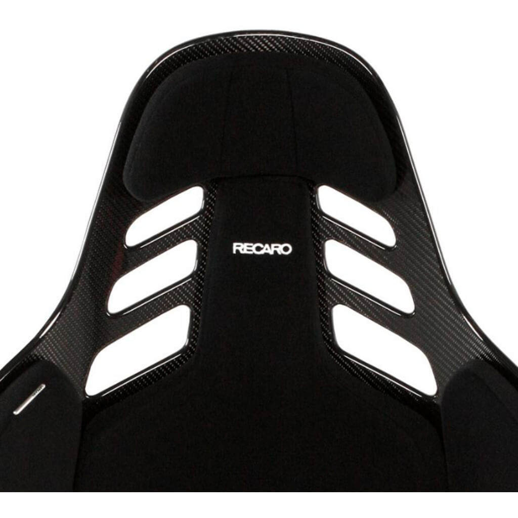 RECARO 078.01.2B21 Гоночне сидіння Podium CF праве (ABE / FIA) Чорний велюр, Розмір M Photo-1 
