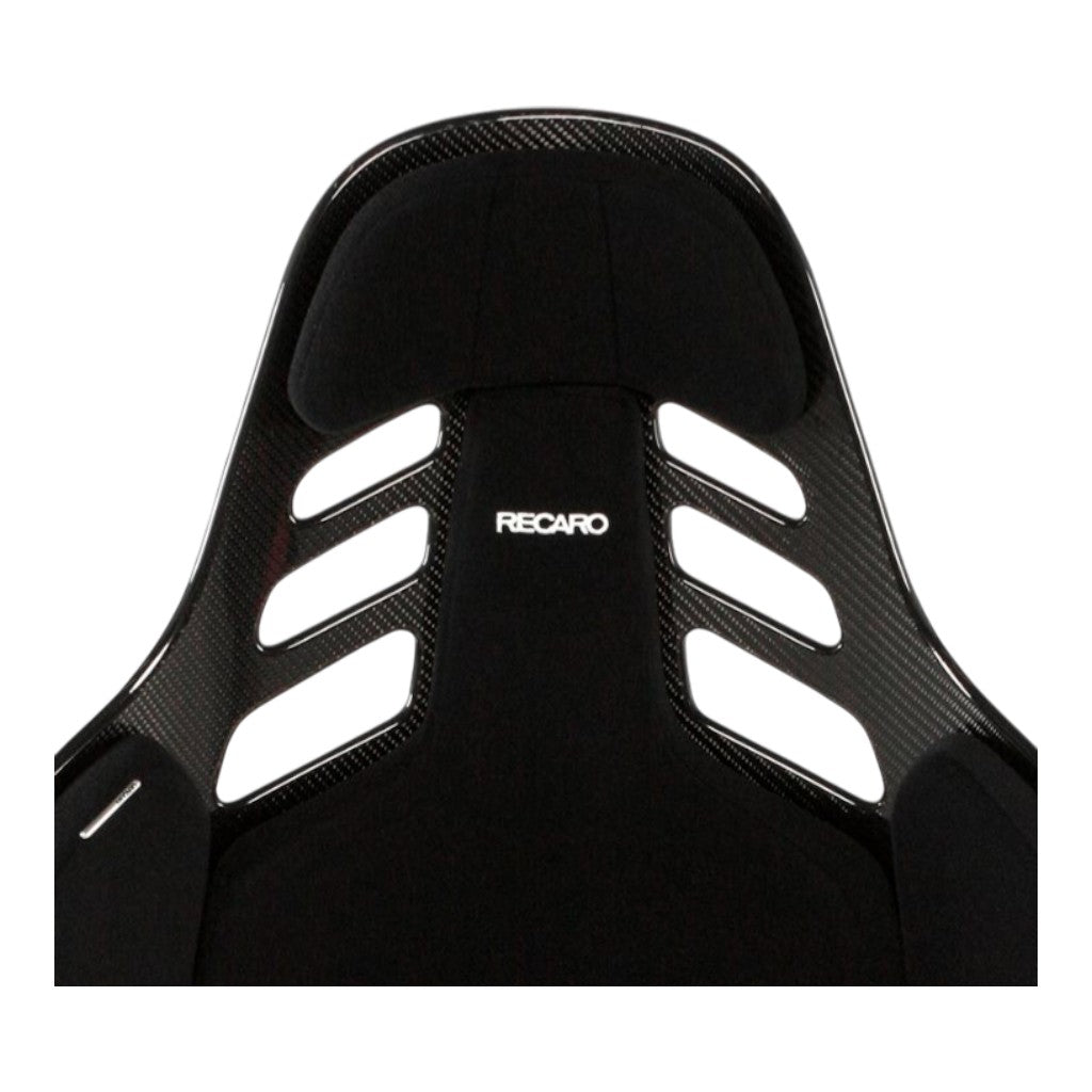 RECARO 078.02.1B21 Гоночне крісло Podium CF ліве (ABE / FIA 8855-1999), Чорний велюр, Розмір L Photo-2 