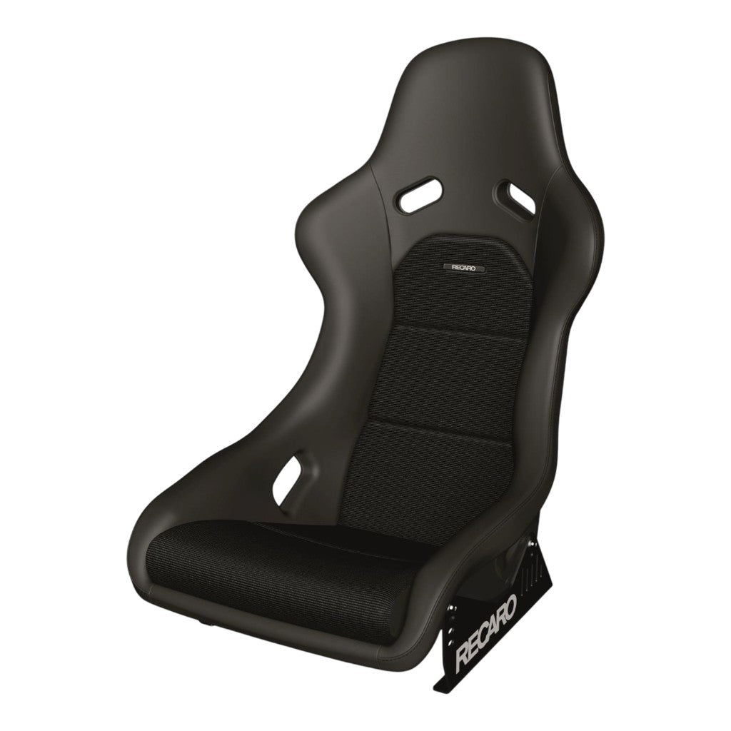 RECARO 087.00.0B27 Крісло Classic Pole Position, чорна шкіра / Кордрой Photo-0 
