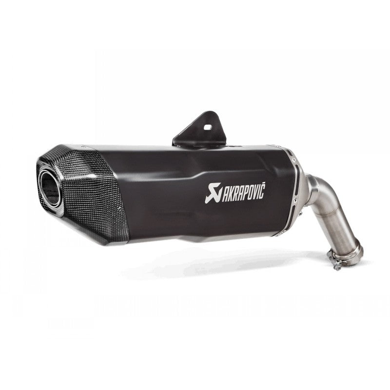 AKRAPOVIC S-B9SO3-HFBFCTBL Вихлоп Slip-On Line (титан) для BMW F 800 GS / F 900 GS Adventure 2024- Photo-1 