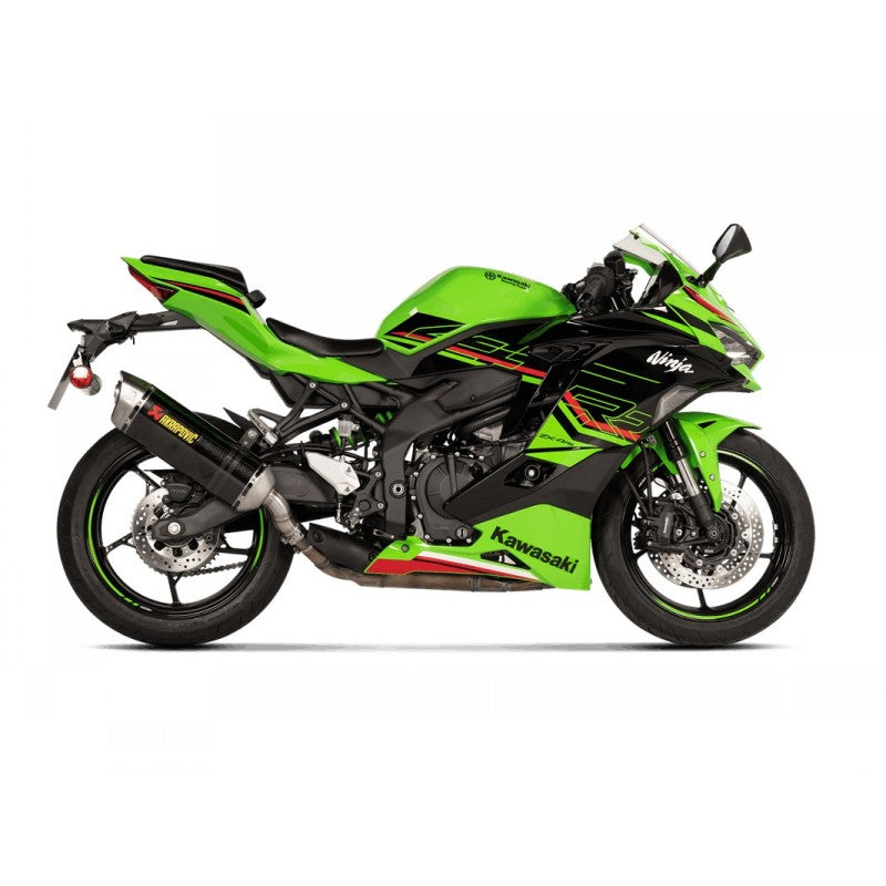 AKRAPOVIC S-K4SO8-HRC Вихлоп Slip-On Line (карбон) для KAWASAKI Ninja ZX-4R 2023- Photo-3 