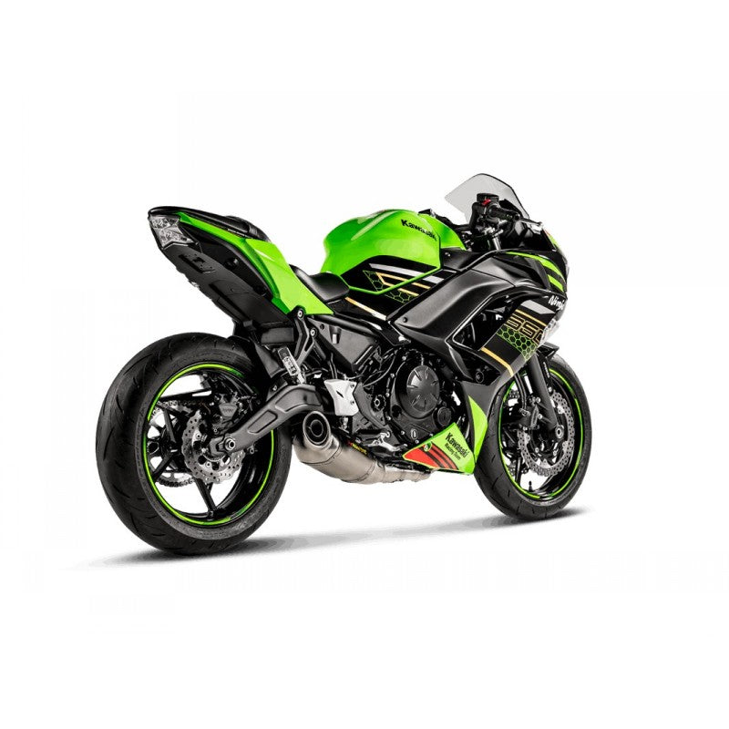 AKRAPOVIC S-K6R13-AFCRT/1 Вихлоп Racing Line (титан) для KAWASAKI Ninja 650 2023- Photo-2 