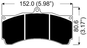 AP RACING CP5070D54-APF404 Колодки гальмівні (4) -17,00T Photo-1 