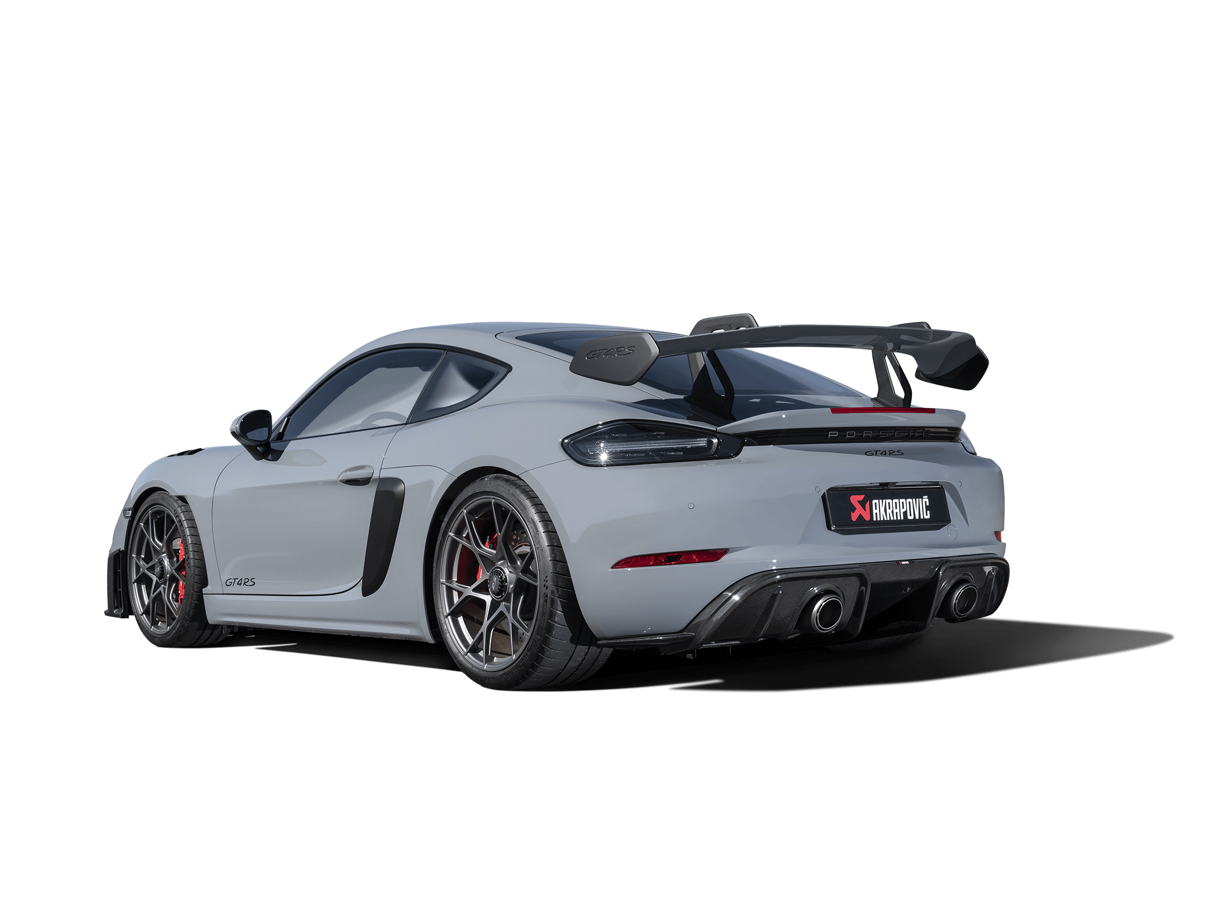 AKRAPOVIC S-PO/TI/24 Вихлопна система Slip-on Race Line (титан) для PORSCHE 718 Cayman GT4RS 2022-2024 Photo-3 