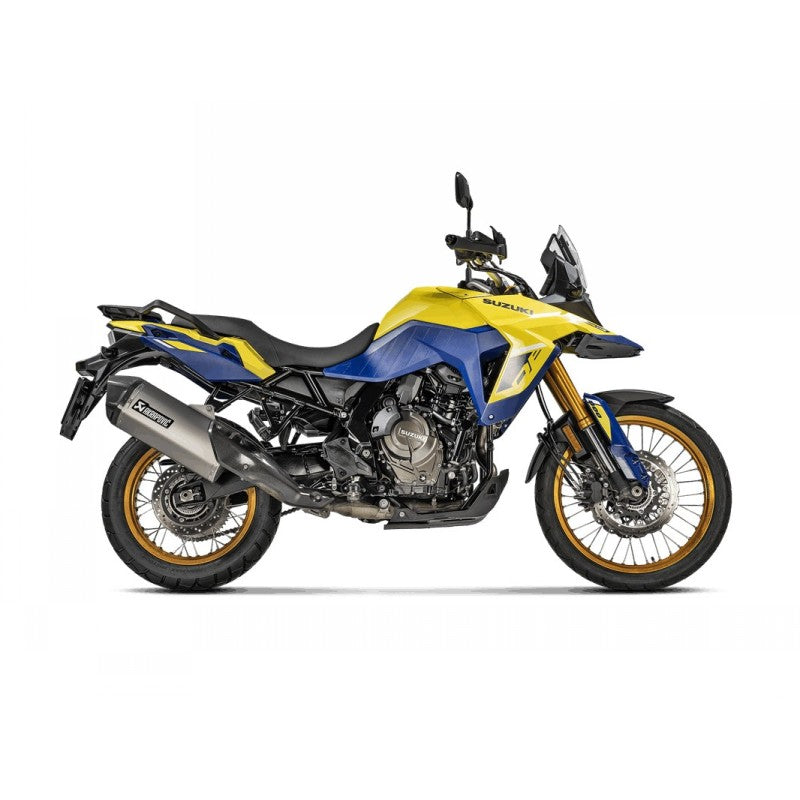 AKRAPOVIC S-S8SO1-HAFT Вихлоп Slip-On Line (титан) для SUZUKI V-STROM 800DE 2022- Photo-3 